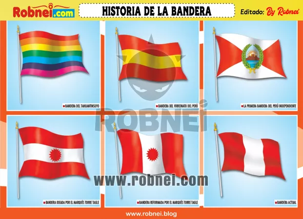 Historia De La Bandera Del Peru